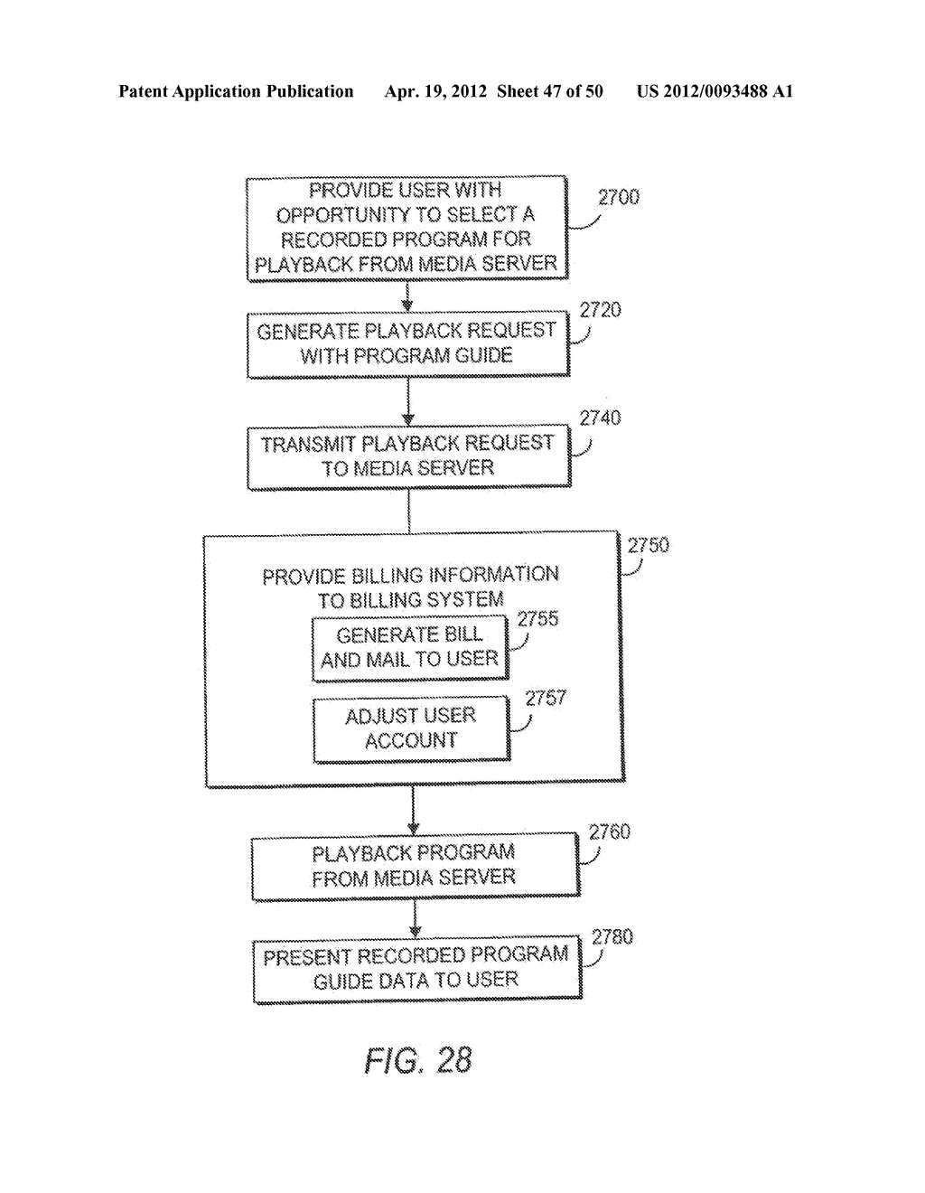 CLIENT-SERVER BASED INTERACTIVE TELEVISION GUIDE WITH SERVER RECORDING - diagram, schematic, and image 48