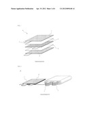 PROCESS FOR MANUFACTURING ELECTROLYTE ASSEMBLY FOR SECONDARY BATTERY OF     NOVEL LAMINATED STRUCTURE diagram and image