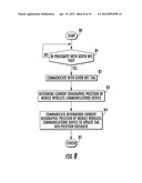 NEAR-FIELD COMMUNICATION (NFC) SYSTEM PROVIDING NFC TAG GEOGRAPHIC     POSITION AUTHENTICATION AND RELATED METHODS diagram and image