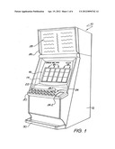 Gaming Machine With Wagering Features diagram and image