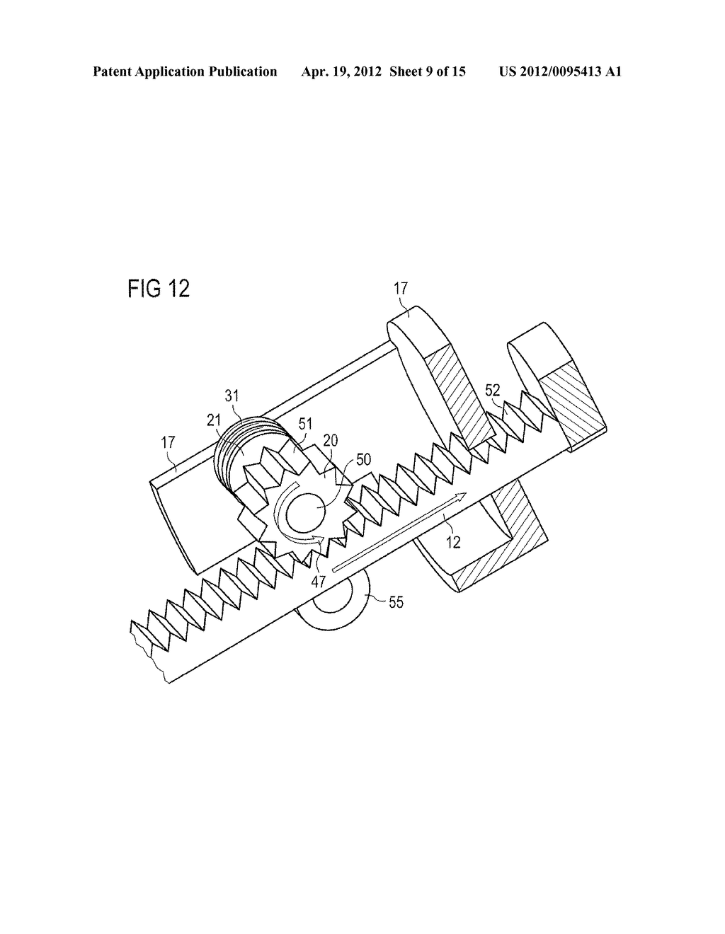 Drive Mechanism for a Medication Delivery Device and Medication Delivery     Device - diagram, schematic, and image 10