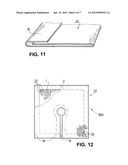 WOUND CARE ARTICLE HAVING AN ABSORBENT SHELL diagram and image