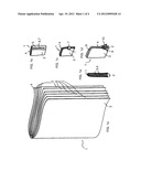 MULTIPAGE BOOK WITH ABSORBENT PAGES diagram and image