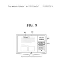 METHOD OF PROVIDING SEARCH SERVICE AND DISPLAY DEVICE APPLYING THE SAME diagram and image