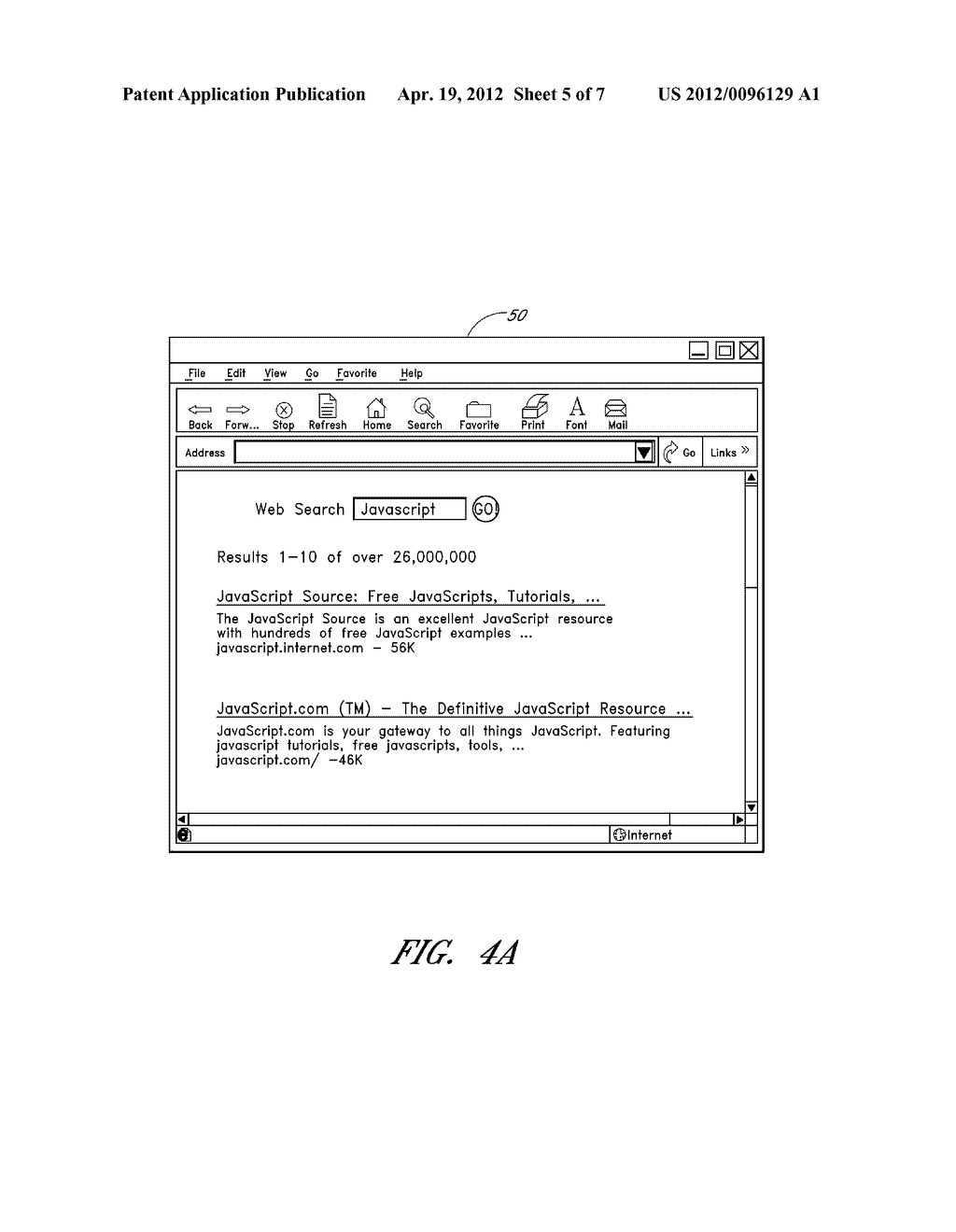 SYSTEM AND METHODS FOR UPDATING CLIENT-SIDE DISPLAYS OF PAGES - diagram, schematic, and image 06