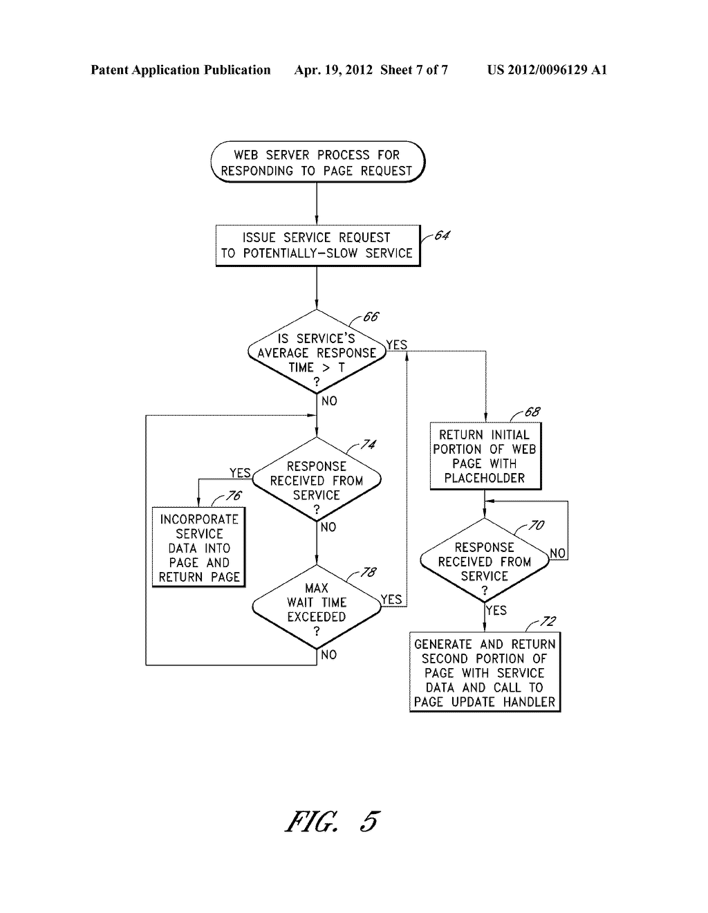 SYSTEM AND METHODS FOR UPDATING CLIENT-SIDE DISPLAYS OF PAGES - diagram, schematic, and image 08