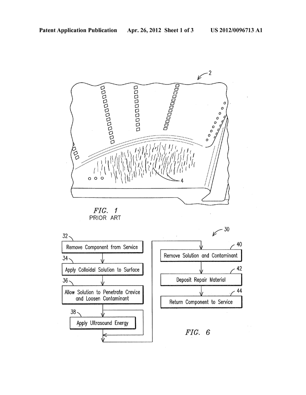 REPAIR OF A TURBINE ENGINE SURFACE CONTAINING CREVICES - diagram, schematic, and image 02