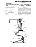 Pedal-Controlled Drumstick Device .about. The Leopold Drumstick diagram and image