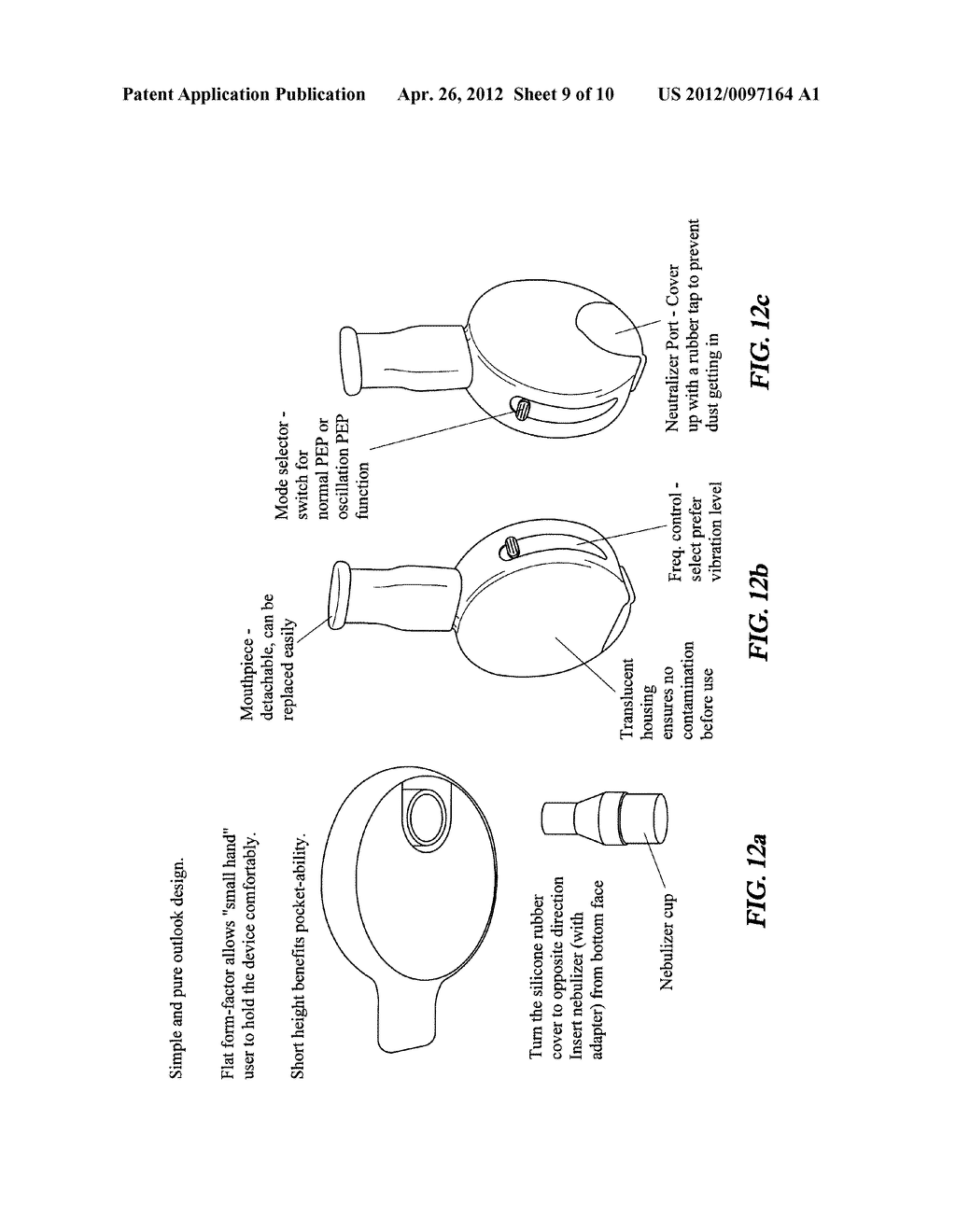 APPARATUSES AND METHODS FOR POSITIVE EXPIRATORY PRESSURE THERAPY - diagram, schematic, and image 10