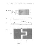 METHOD FOR THE PRODUCTION AND SERIES CONNECTION OF STRIP-SHAPED ELEMENTS     ON A SUBSTRATE diagram and image