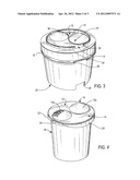 Food Packaging System with Separable Food Utensils diagram and image