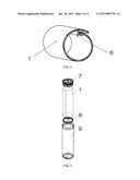 POCKET VIAL PACKAGING AND DISPENSING DEVICE diagram and image