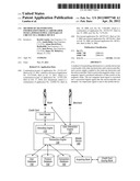 METHOD OF TRANSMITTING INFORMATION FROM A CARD READER WITH A POWER SUPPLY     AND WAKE-UP CIRCUIT TO A MOBILE DEVICE diagram and image