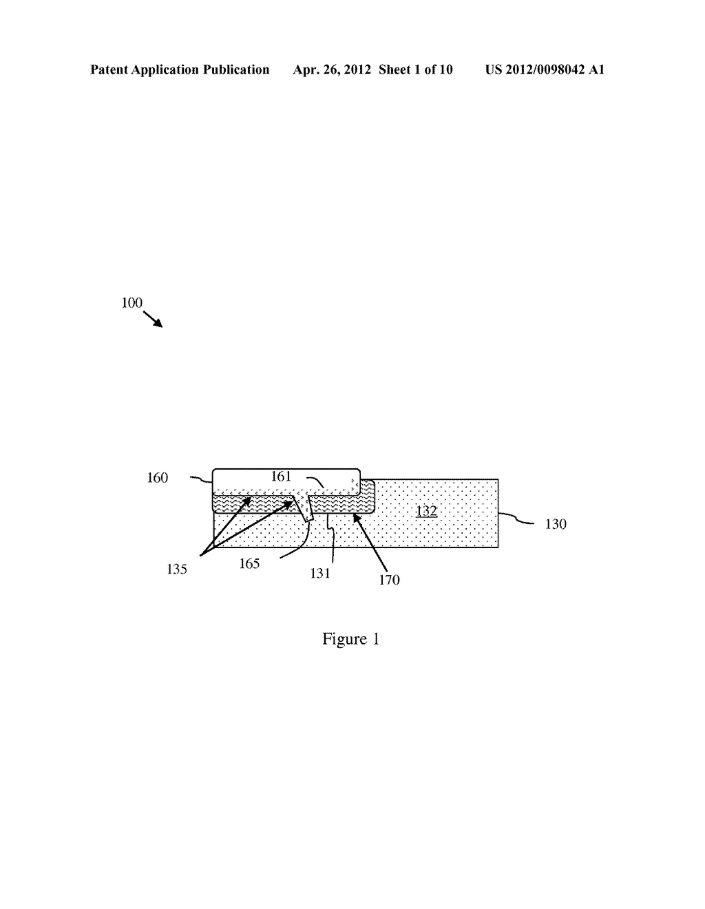 SEMICONDUCTOR DEVICE WITH REDUCED JUNCTION LEAKAGE AND AN ASSOCIATED     METHOD OF FORMING SUCH A SEMICONDUCTOR DEVICE - diagram, schematic, and image 02