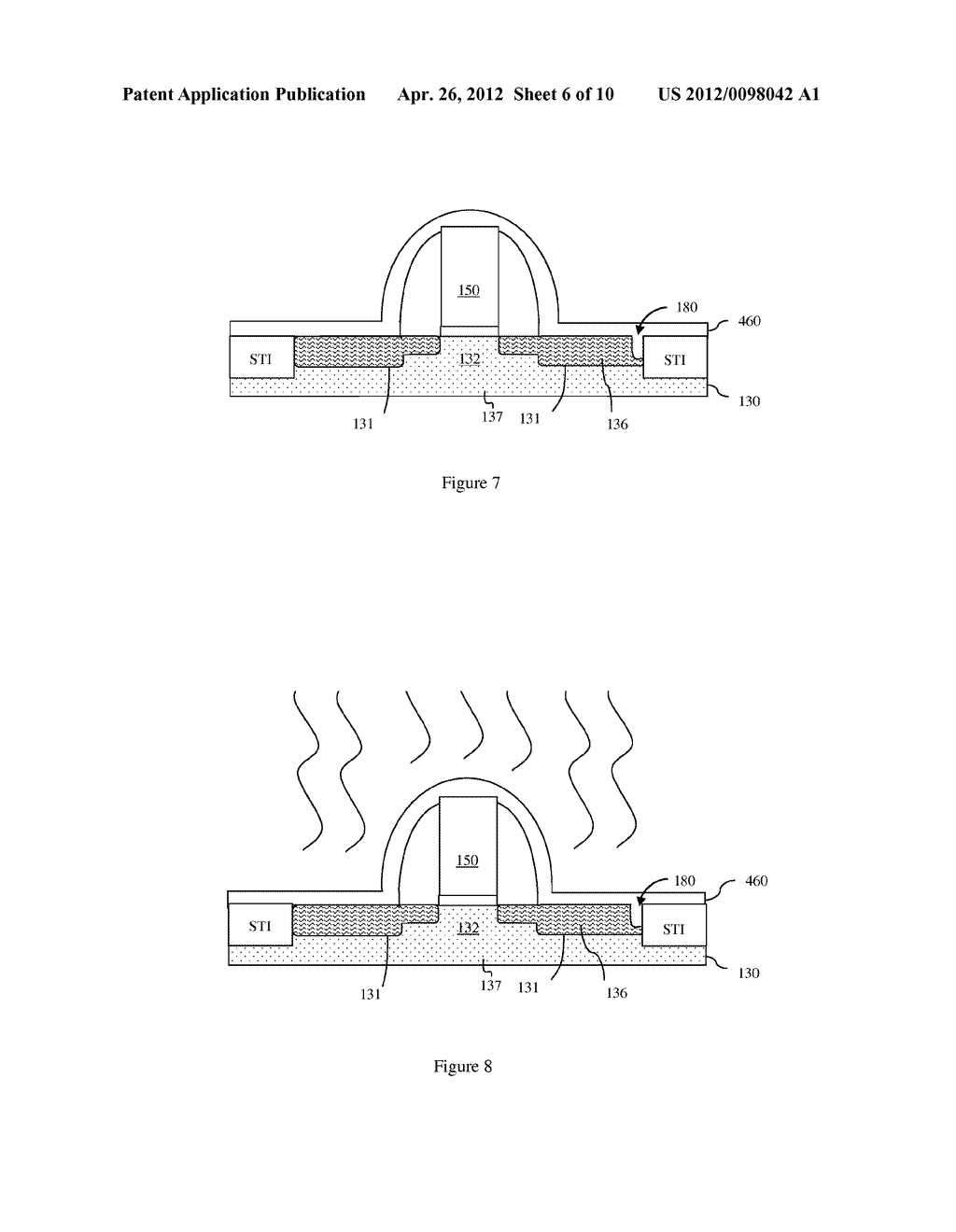 SEMICONDUCTOR DEVICE WITH REDUCED JUNCTION LEAKAGE AND AN ASSOCIATED     METHOD OF FORMING SUCH A SEMICONDUCTOR DEVICE - diagram, schematic, and image 07