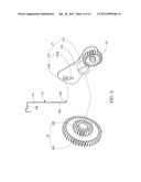 PAPER PICKUP STRUCTURE OF PAPER FEEDING DEVICE diagram and image