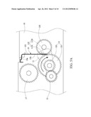 PAPER PICKUP STRUCTURE OF PAPER FEEDING DEVICE diagram and image