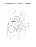 PAPER PICKUP STRUCTURE OF PAPER FEEDING DEVICE diagram and image