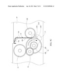 PAPER PICKUP STRUCTURE OF PAPER FEEDING DEVICE diagram and image