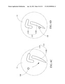 PAPER PICKUP STRUCTURE OF PAPER FEEDING DEVICE diagram and image