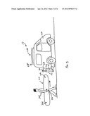 Hitch-mounted Telescopic Rack and Method of Use diagram and image