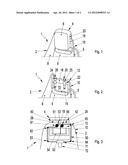 BACKREST OF A MOTOR VEHICLE SEAT diagram and image