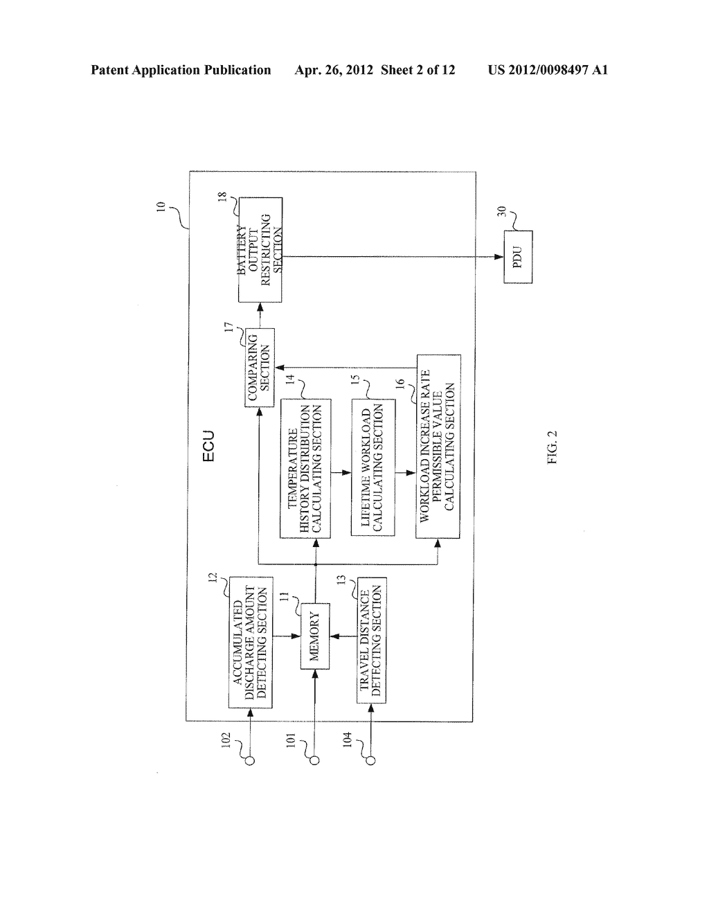 BATTERY CHARGE/DISCHARGE CONTROL APPARATUS - diagram, schematic, and image 03