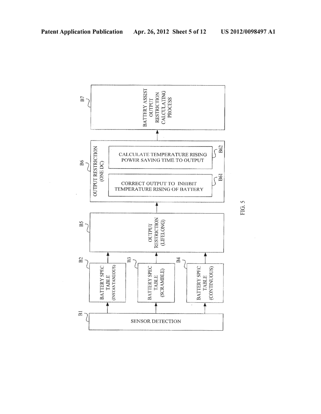 BATTERY CHARGE/DISCHARGE CONTROL APPARATUS - diagram, schematic, and image 06