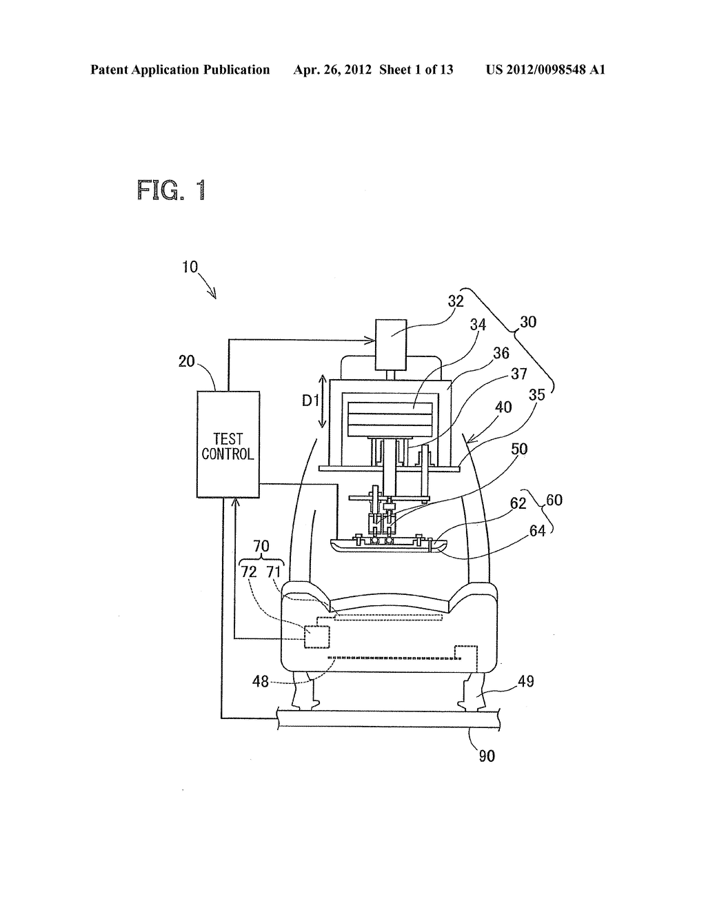 OCCUPANT DETECTION SENSOR TESTING APPARATUS AND METHOD - diagram, schematic, and image 02