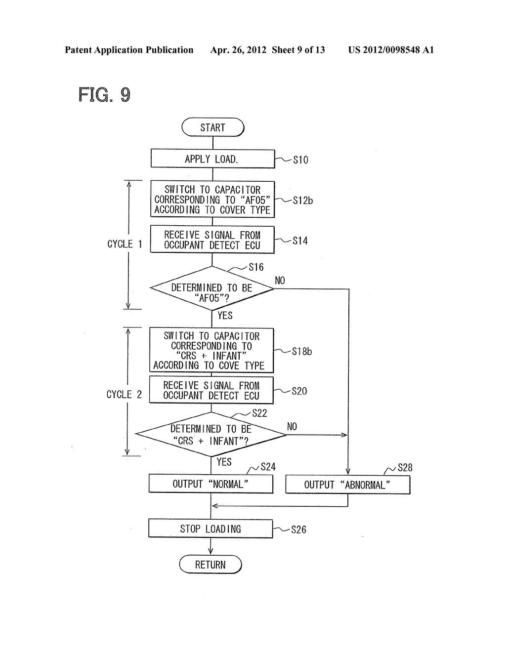 OCCUPANT DETECTION SENSOR TESTING APPARATUS AND METHOD - diagram, schematic, and image 10