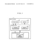 DISPLAY DEVICE, DISPLAY METHOD, AND DISPLAY PROGRAM diagram and image