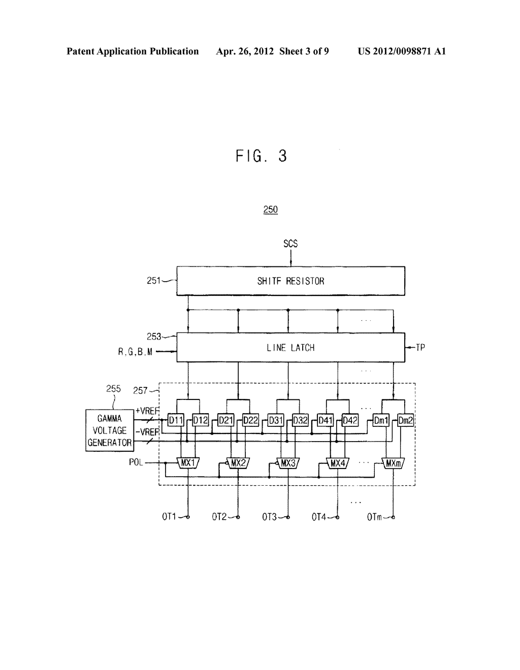 DISPLAY PANEL AND DISPLAY APPARATUS HAVING THE SAME - diagram, schematic, and image 04