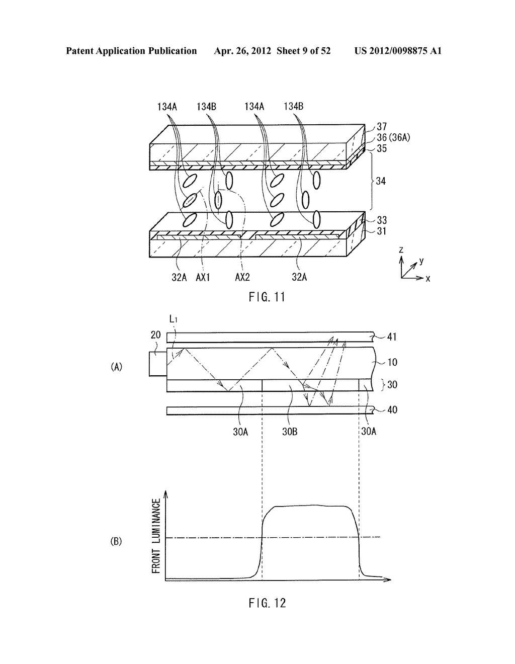 ILLUMINATION DEVICE AND DISPLAY DEVICE - diagram, schematic, and image 10