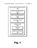 Methods and Systems for Presenting Adjunct Content During a Presentation     of a Media Content Instance diagram and image
