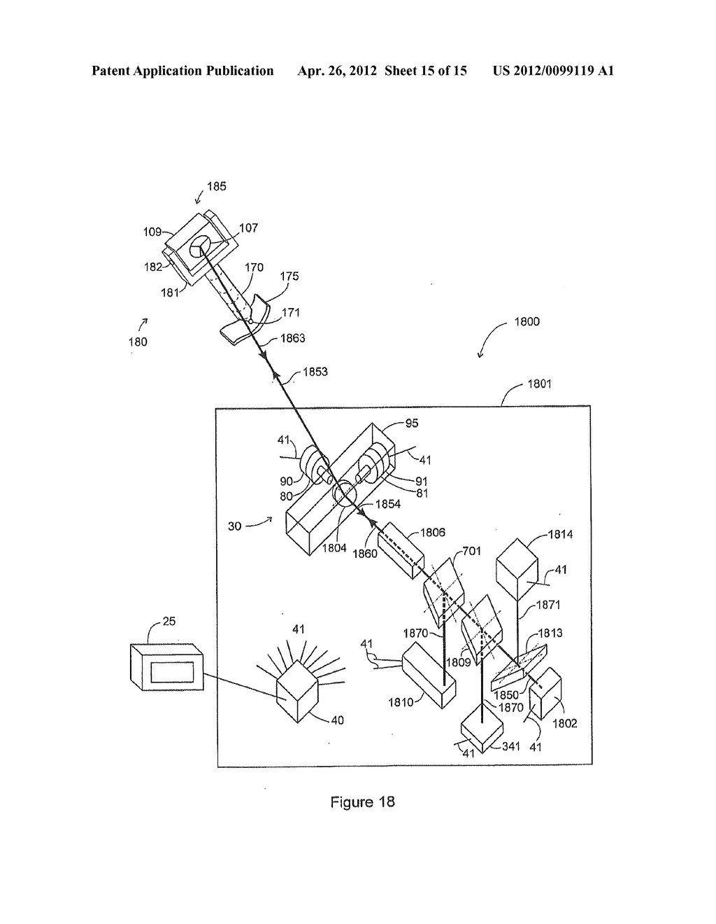 LASER-BASED COORDINATE MEASURING DEVICE AND LASER-BASED METHOD FOR     MEASURING COORDINATES - diagram, schematic, and image 16