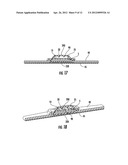 Flexible light emitting diode lighting process and assembly diagram and image