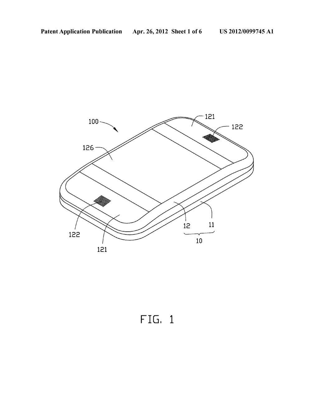 PORTABLE ELECTRONIC DEVICE HAVING OBLIQUE SOUND OUTPUT ARRANGEMENT - diagram, schematic, and image 02