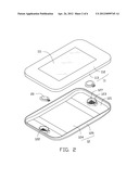 PORTABLE ELECTRONIC DEVICE HAVING OBLIQUE SOUND OUTPUT ARRANGEMENT diagram and image