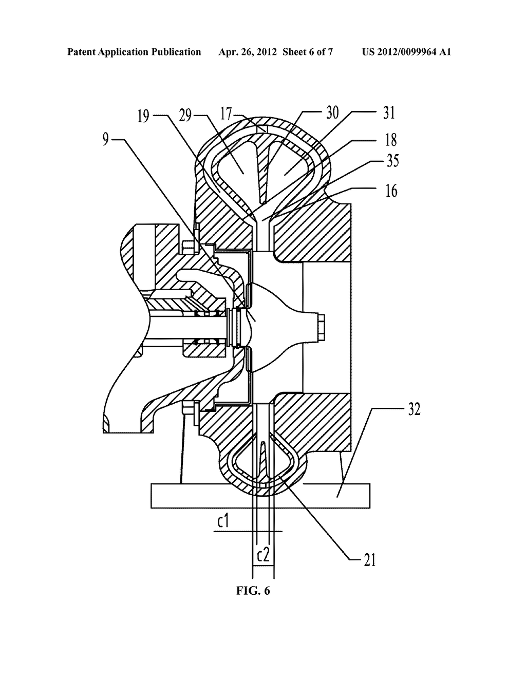 TURBOCHARGER TURBINE - diagram, schematic, and image 07