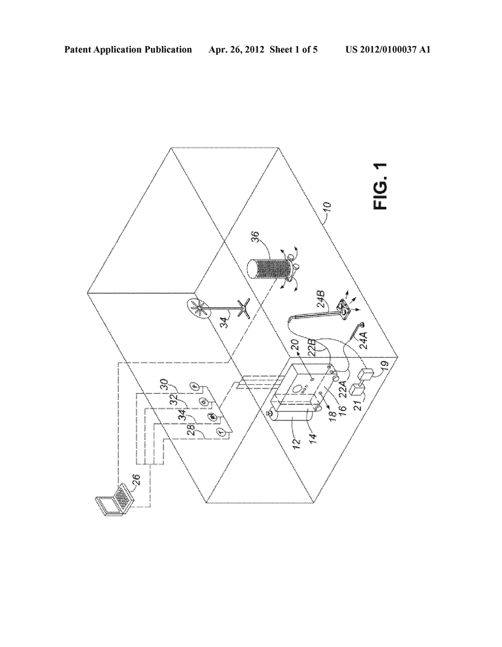 HEALTHCARE FACILITY DISINFECTING SYSTEM - diagram, schematic, and image 02