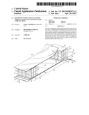 Method of Making Multi-Layered Product Having Spaced Honeycomb Core     Sections diagram and image