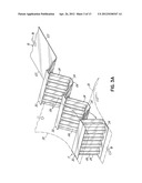 Method of Making Multi-Layered Product Having Spaced Honeycomb Core     Sections diagram and image