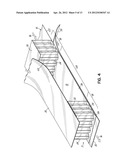 Method of Making Multi-Layered Product Having Spaced Honeycomb Core     Sections diagram and image