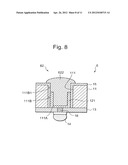 METHOD OF MANUFACTURING A SEMICONDUCTOR DEVICE INCLUDING THROUGH ELECTRODE diagram and image