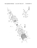 METHOD AND ASSEMBLY FOR CONNECTING A COAXIAL CABLE END TO A THREADED PORT diagram and image