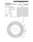 MULTI-PIECE SOLID GOLF BALL diagram and image