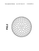 MULTI-PIECE SOLID GOLF BALL diagram and image