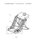 VARIED GAIT EXERCISE DEVICE WITH PIVOT BAR TRANSFER SYSTEM diagram and image