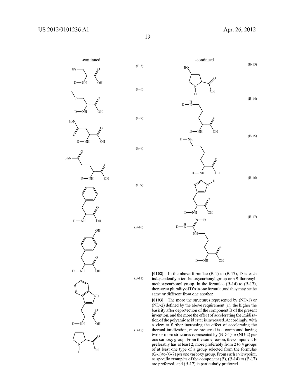 POLYIMIDE PRECURSOR COMPOSITION CONTAINING POLYAMIC ACID  ALKYL ESTER - diagram, schematic, and image 20