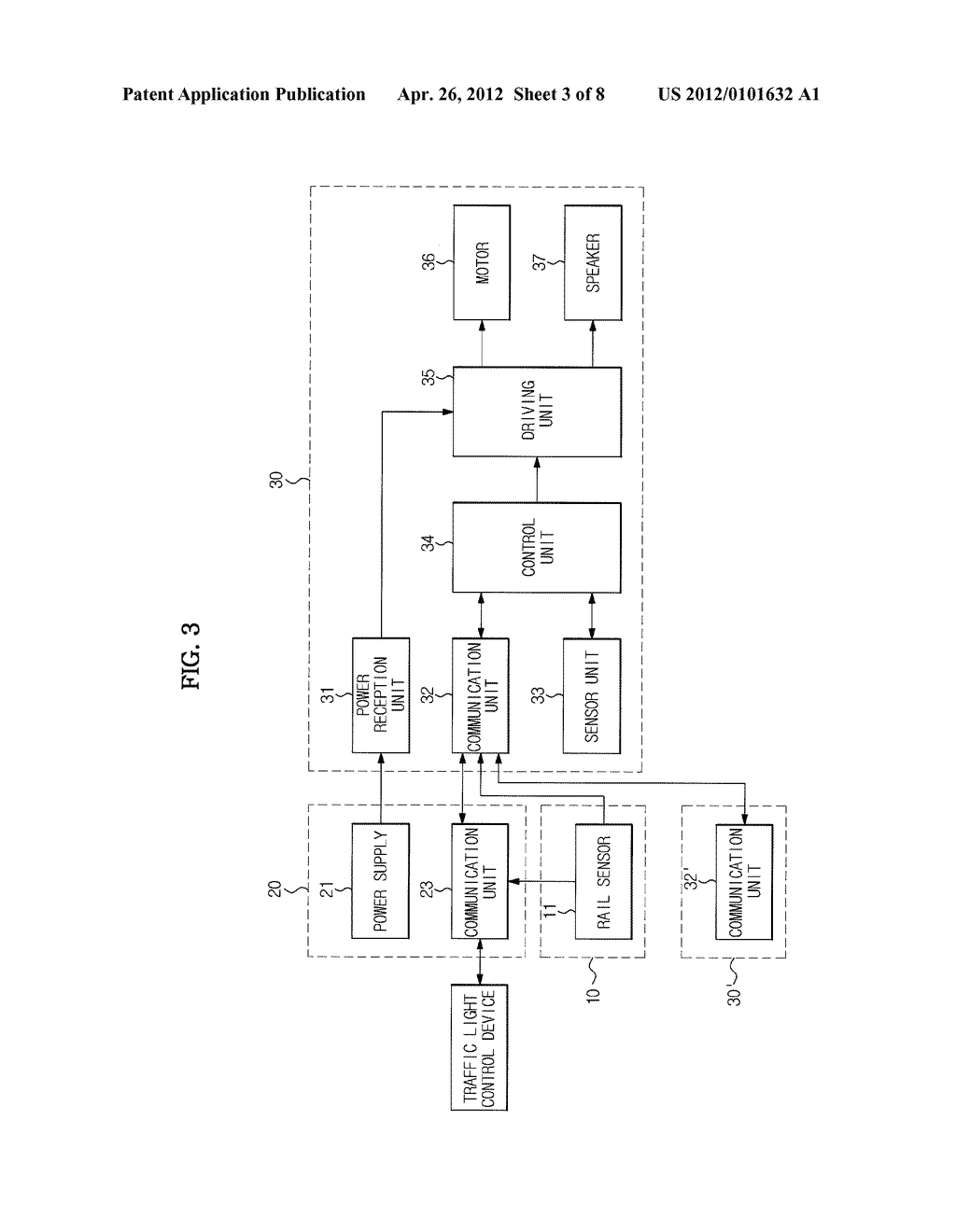 CROSSWALK WALKING ASSISTANCE SYSTEM AND METHOD OF CONTROLLING THE SAME - diagram, schematic, and image 04